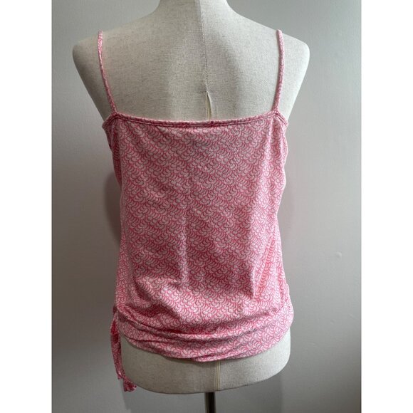 Old Navy Tank Top Womens L Pink Spaghetti Strap Tie at Waist Y2K - Picture 2 of 8